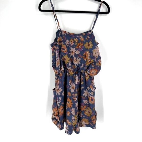 Sachin + Babi Rory 100% silk wildflower romper Size 2 - Picture 4 of 16